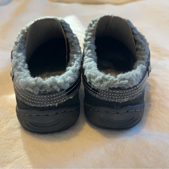 JBU Ginger Faux Shearling Lined Slip On Casual Mules 6 - Picture 6 of 9